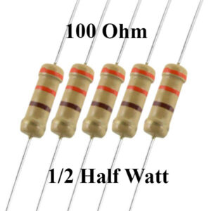100 Ohm 1/2 Watt Resistor
