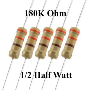 180K Ohm 1/2 Watt Resistor
