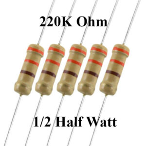220K Ohm 1/2 Watt Resistor