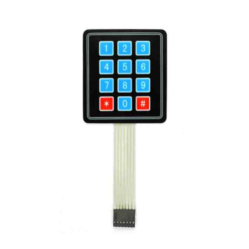 3×4 Matrix Keypad 12 Key Alphanumeric Switch Keypad For Arduino & Robotics