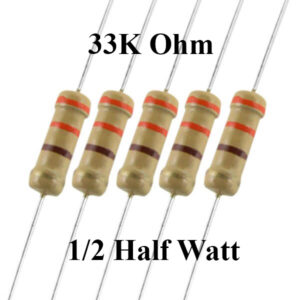 33K Ohm 1/2 Watt Resistor