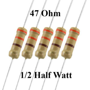 47 Ohm 1/2 Watt Resistor