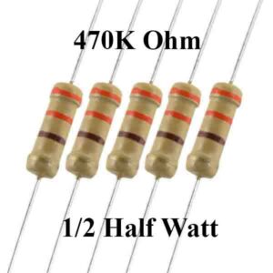470K Ohm 1/2 Watt Resistor