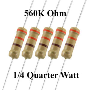 560K Ohm 1/4 Watt Resistor