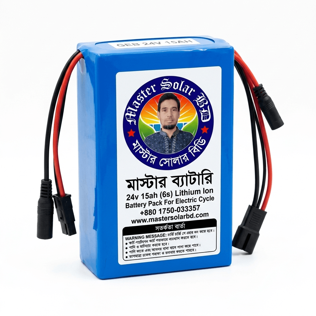 24v 15ah (6s) Lithium Ion Battery Pack For Electric Cycle
