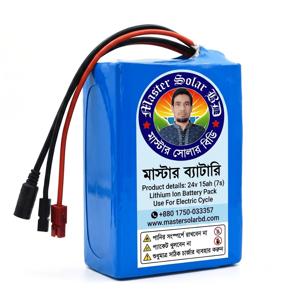 24v 15ah (7s) Lithium Ion Battery Pack Use For Electric Cycle