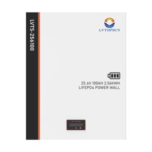 LVTOPSUN 25.6V 100AH Lithium Lifepo4 Battery